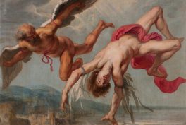 Jacob Peter Gowy, The Fall of Icarus, 1635-1637, Museo del Prado, Madrid, Spain. Detail.