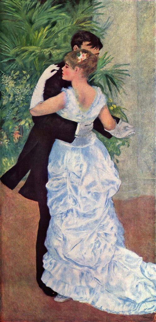 Pierre-Auguste Renoir, Dance in the City, 1882-1883, Musée d'Orsay, Paris, France.