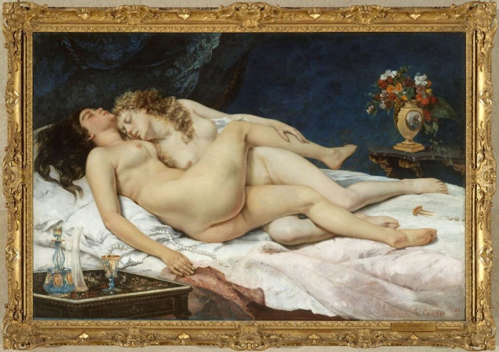 Joanna Hiffernan: Gustave Courbet, Le Sommeil, 1866, Petit Palais, Paris, France.
