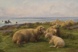 Rosa Bonheur, Sheep by the Sea, 1865