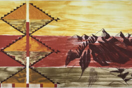 Native American Printmakers, Kay WalkingStick, Wallowa Memory, 2003,