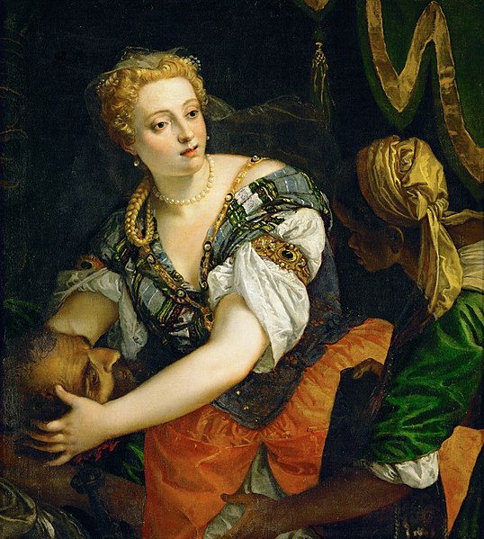 titian vision of women: Paolo Veronese, Judith, c.1580, Kunsthistorisches Museum, Vienna, Austria.
