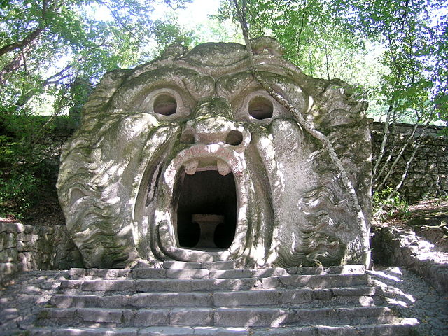 Ogre, 16th century, Bomarzo Monsters Park, Bomarzo, Italy.