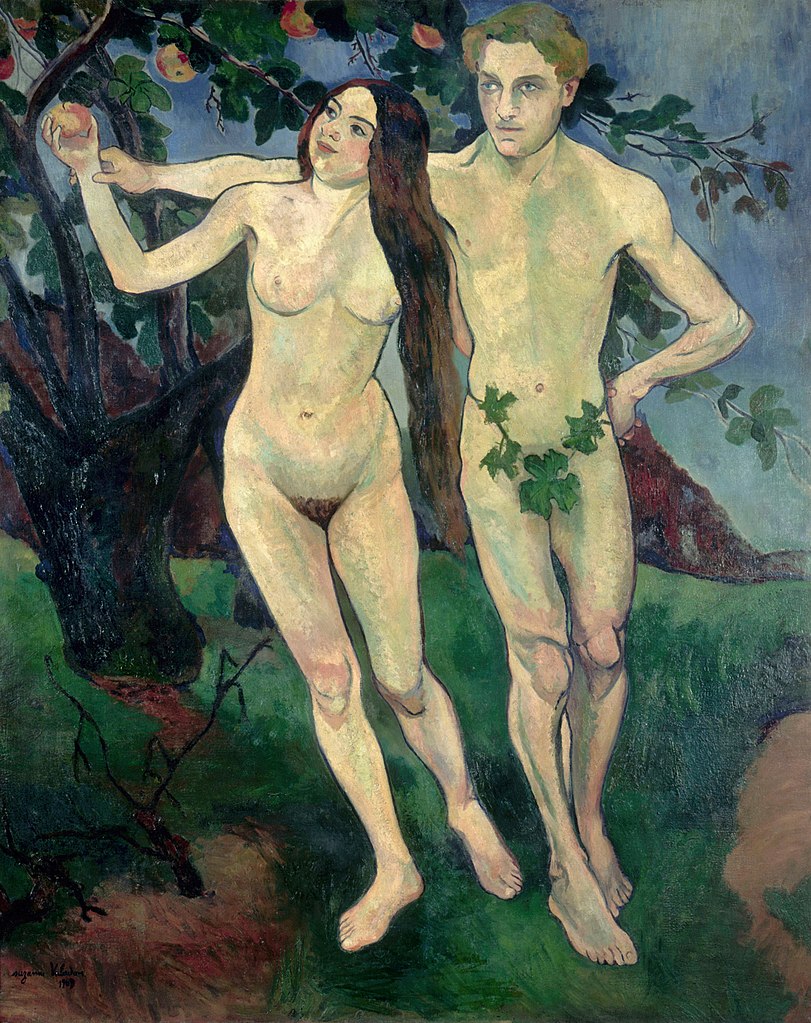 Suzanne Valadon: Suzanne Valadon,  Adam and Eve (Adam et Ève), 1909, Centre Pompidou-Musée National d’Art Moderne/CCI, Paris, France.

