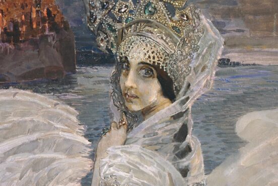 Vrubel. Mikhail Vrubel, The Swan Princess, 1900, Tretyakov Gallery, Moscow, Russia.