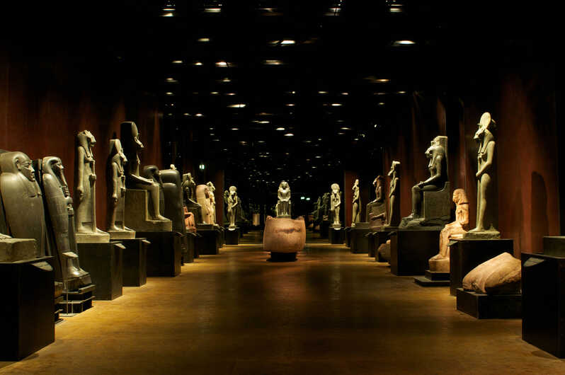 Room view, Museo Egizio, Turin, Italy