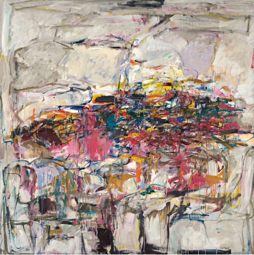 Joan Mitchell: 

Joan Mitchell, City Landscape, 1955, Gift of Society for Contemporary American Art, Art Institute of Chicago, Chicago, IL, USA. © Estate of the artist.


