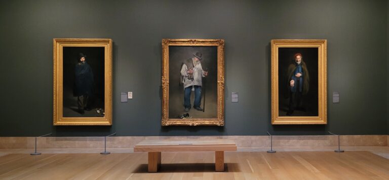 Manet philosophers: Édouard Manet, The Philosophers, Norton Simon Museum, Pasadena, CA, USA. Photo by the author.

