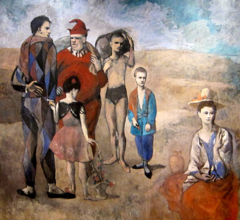 La Peau de l'Ours La Peau de l'Ours Family of Saltimbanques by Pablo Picasso