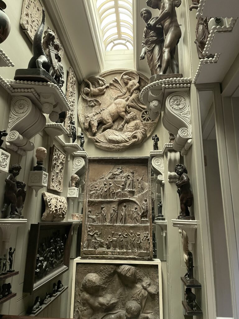 John Soane's Museum: Inside Sir John Soane’s Museum, London, UK. Photo by the author.
