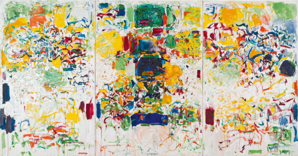 Joan Mitchell: 

Joan Mitchell, Sans neige, 1969, Gift of the Hillman Foundation, Carnegie Museum of Art, Pittsburgh, PA, USA. © Estate of the artist.


