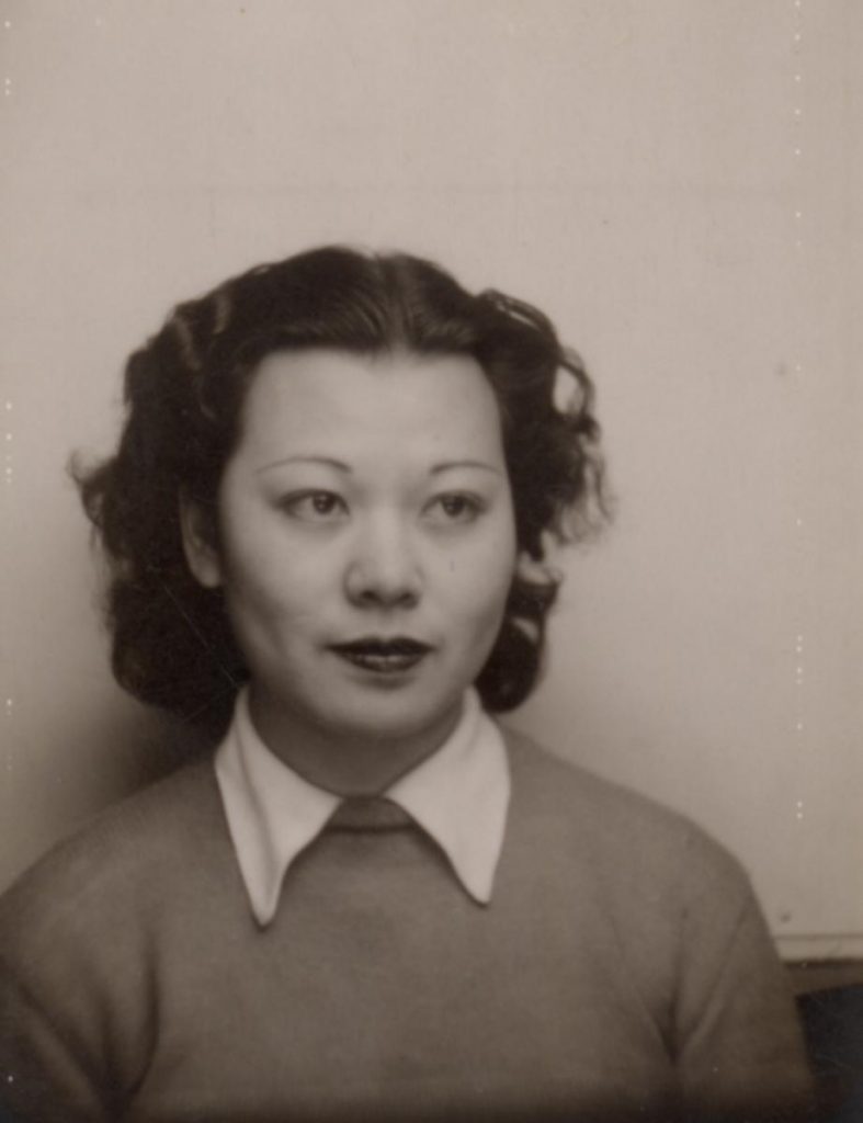 Miné Okubo: Photograph of Miné Okubo, 1946, Gift of Miné Okubo Estate, Japanese American National Museum, Los Angeles, CA, USA. Museum’s website.
