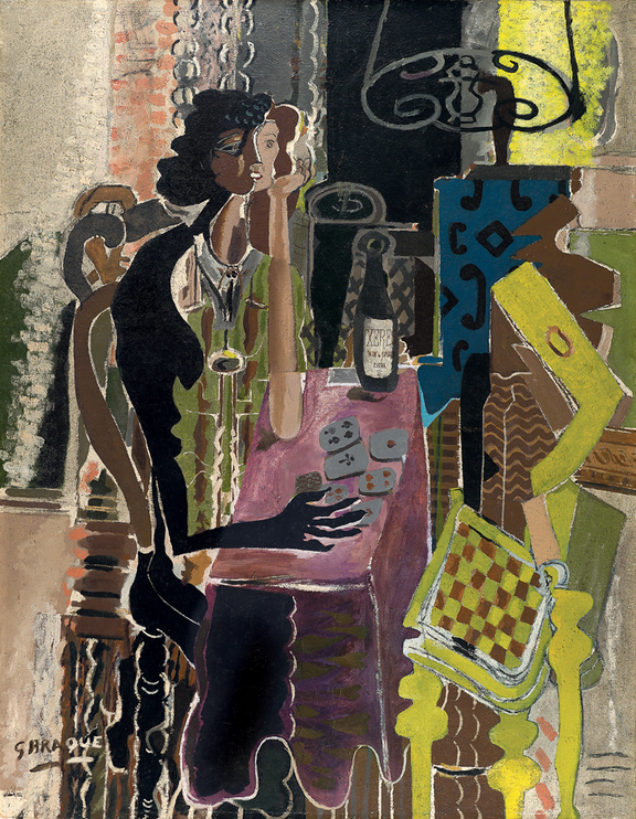 Georges Bracque, Patience, 1942, oil on canvas. Basil & Elise Goulandris Foundation, Athens, Greece.