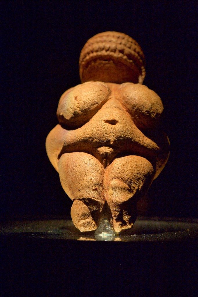 Venus of Willendorf, c. 25,000 BCE, Naturhistorisches Museum, Vienna, Austria