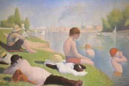 Georges Seurat, Bathers at Asnieres, 1884, National Gallery, London, UK.