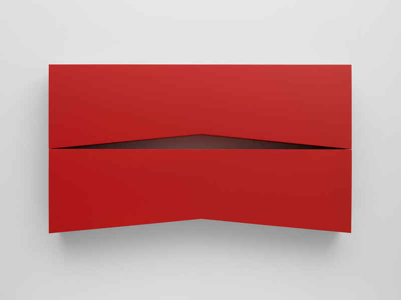 Carmen Herrera: Carmen Herrera, Gemini (Red), 1971/2019, Lisson Gallery, New York, NY, USA. Gallery’s website. 
