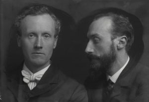 famous artist couples: George Charles Beresford, Portrait of Charles Haslewood Shannon and Charles de Sousy Ricketts, 1903, National Portrait Gallery, London, UK.
