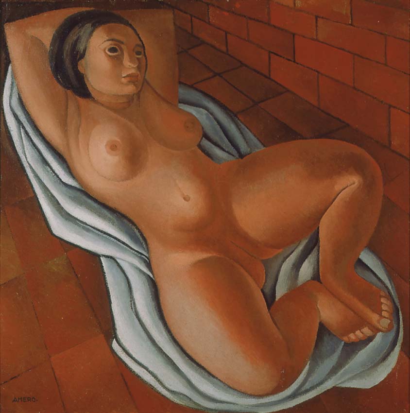 Emilio Amero Desnudo femenino reclinado, ca. 1930 blaisten