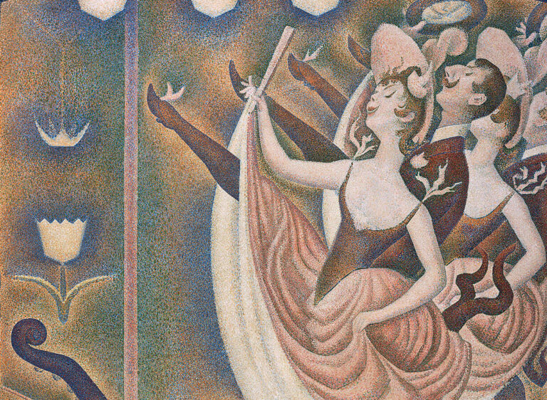 radical harmony review: Georges Seurat, Le Chahut, 1889–1890, Kröller-Müller Museum, Otterlo, The Netherlands. Detail.
