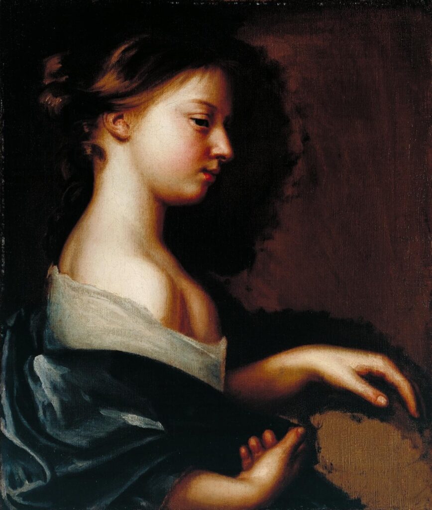 Mary Beale: Mary Beale, Portrait of a young girl, c. 1681, Tate, London, UK.
