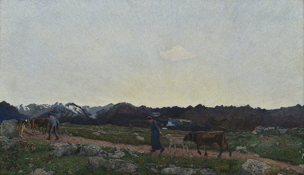Giovanni Segantini: Giovanni Segantini, Nature, 1897-1899, Segantini Museum, St. Moritz, Switzerland.
