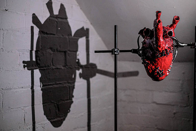 anatomy in art: Spike Blackhurst, Love, 2021, artists website