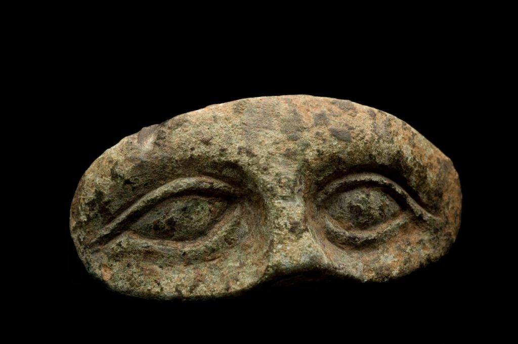anatomy in art: Roman votive eyes, c. 200BCE-100 CE, Science Museum and Wellcome Collection, London, UK.
