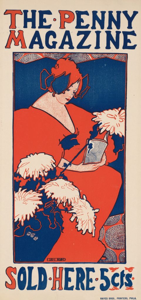 Ethel Reed, The Penny Magazine, magazine poster, 1896