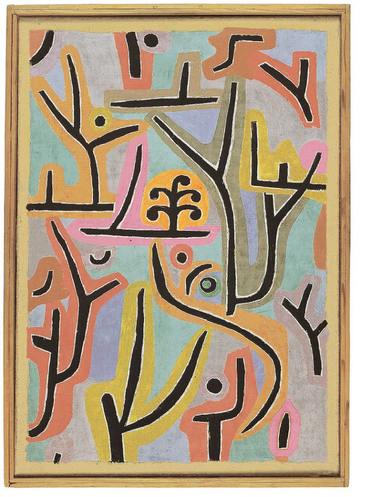 Florian Yuriev: Paul Klee, Parc near Lu, 1938, Zentrum Paul Klee, Bern, Switzerland.
