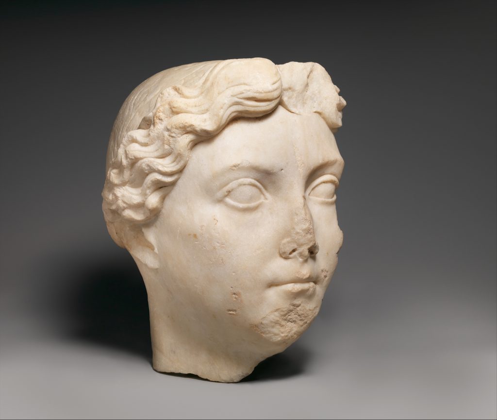 Women in art: Marble Portrait of Livia, ca. 14–37 CE, The Metropolitan Museum of Art, New York, NY, USA.

