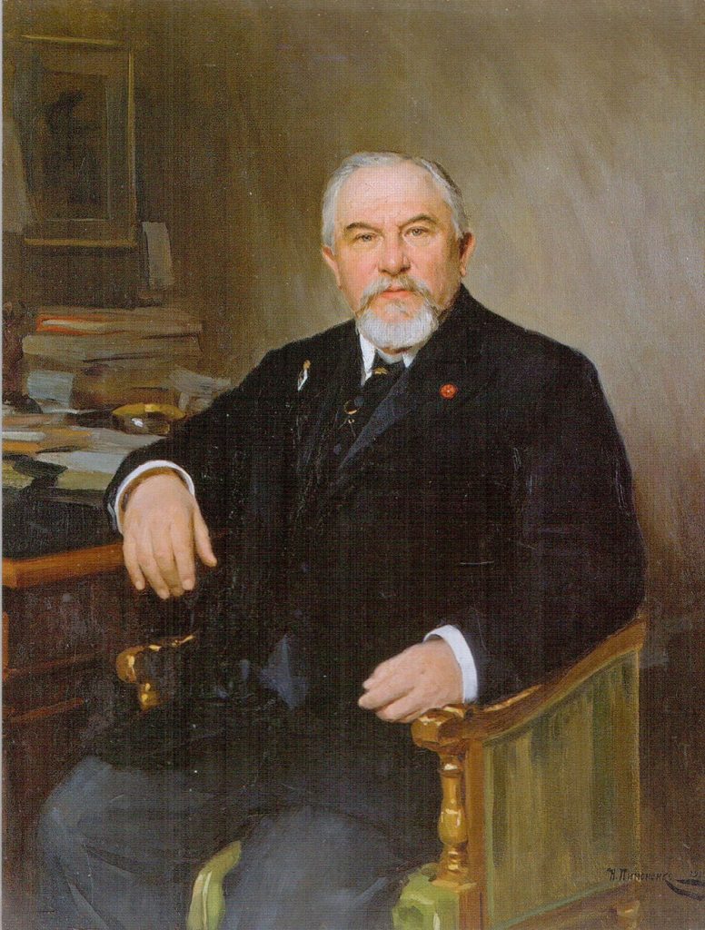 Mykola Pymonenko. Mykola Pymonenko, Portrait of Alexander Nikolaevich Tereshchenko, 1910, National Art Museum of Ukraine, Kyiv, Ukraine.