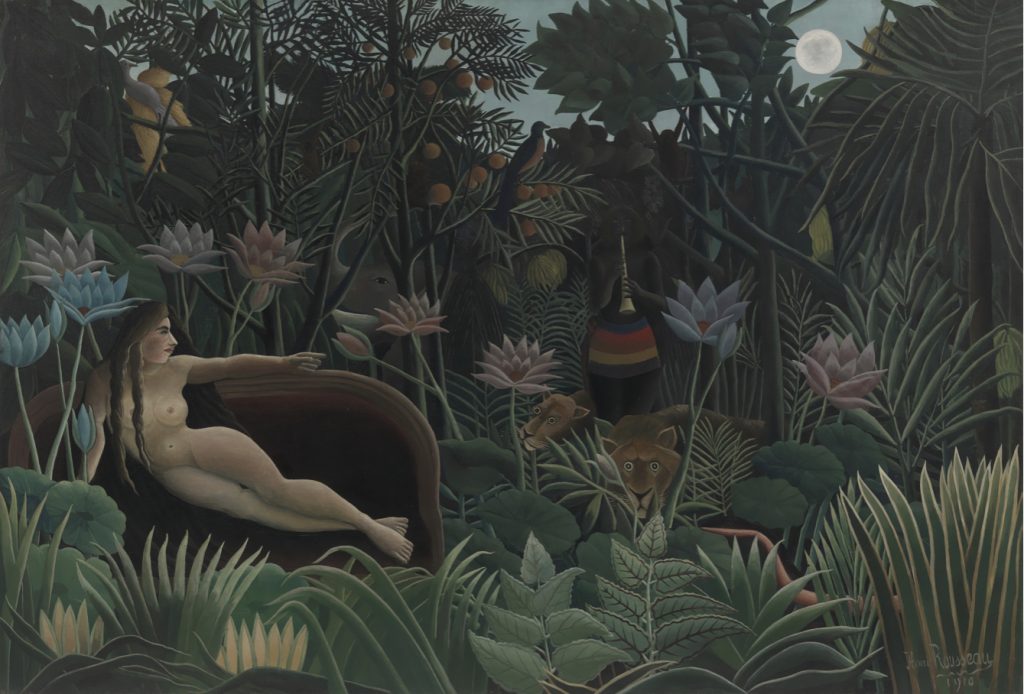 Women in art: Henri Rousseau, The Dream