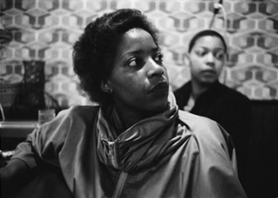 black female photographers: Carrie Mae Weems, Vera; from Family Pictures and Stories.