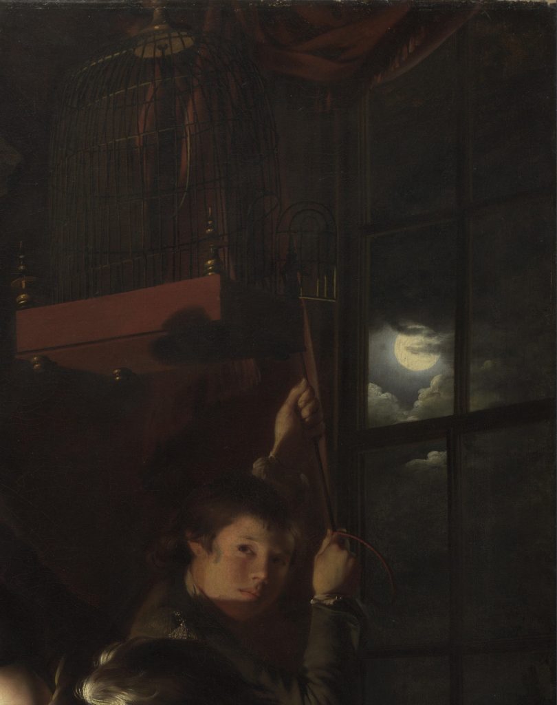 Joseph Wright of Derby, An Experiment on a Bird in the Air Pump, ca 1768, National Gallery, London, UK.