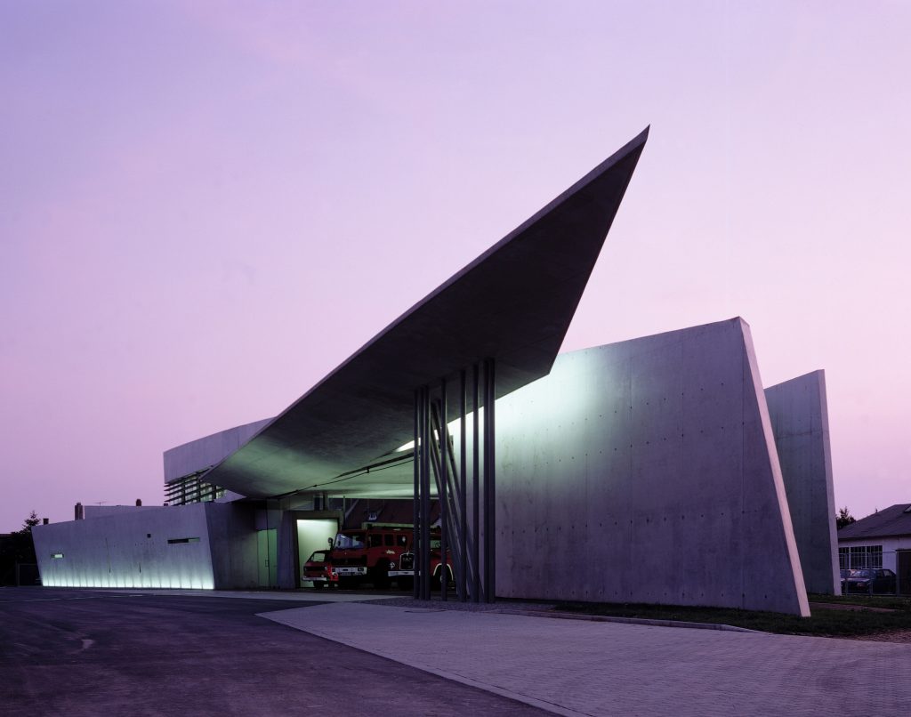 Zaha Hadid, Vitra Fire Station, 1993, Weil am Rhein, Germany - Zaha Hadid in 10 designs