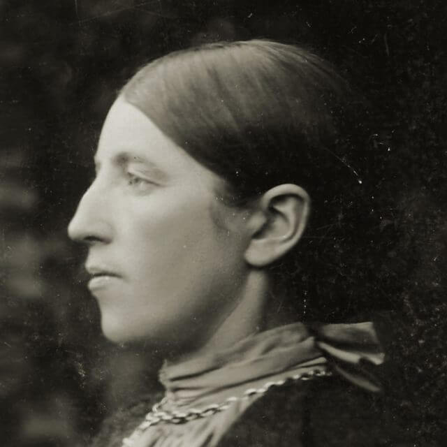 Anna Ancher, photograph beginning of the 20th century.