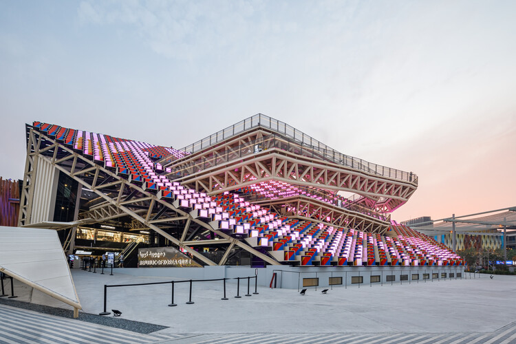 Expo 2020: Mooyuki Architects, South Korea Pavilion, Expo 2020, UAE. ArchDaily.
