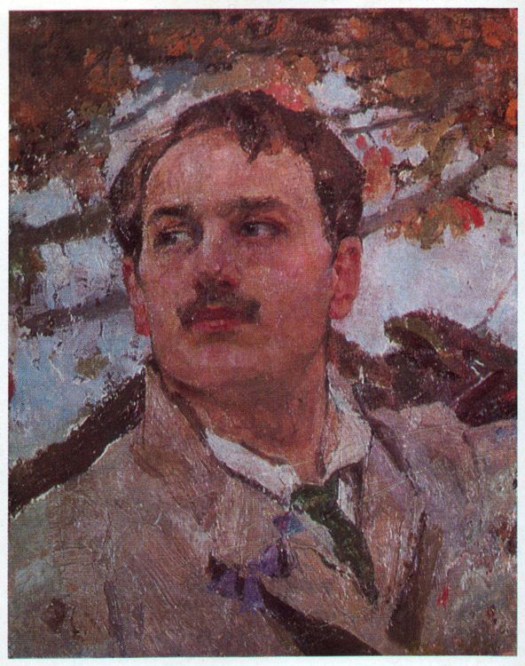 Fedir Krychevsky: Fedir Krychevsky, Self-Portrait, 1911, National Art Museum of Ukraine, Kyiv, Ukraine. WikiArt.
