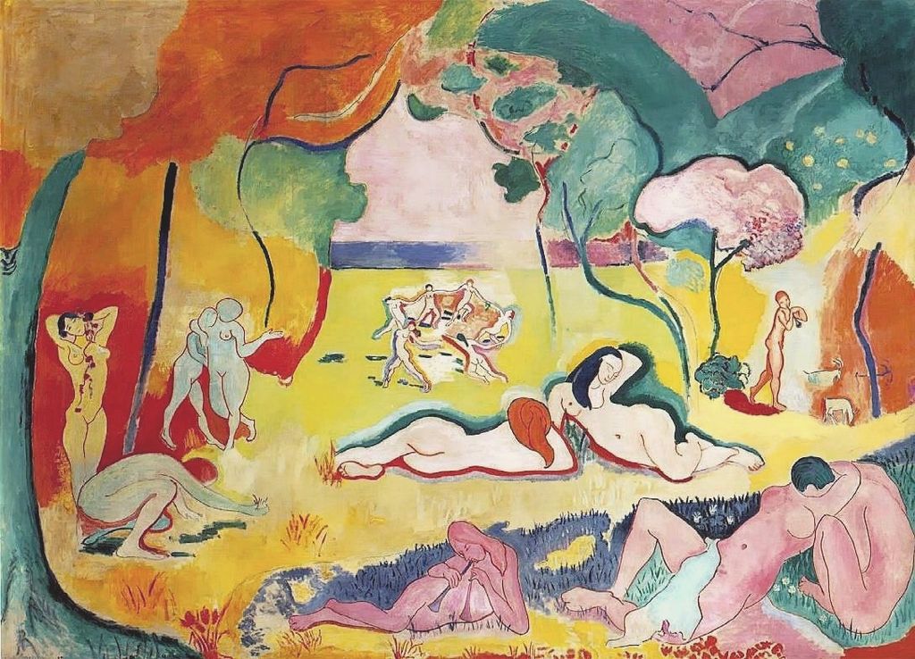 Paris Salon: Henri Matisse, The Joy of Life, 1905-1906, Barnes Foundation, Philadelphia, PA, USA.
