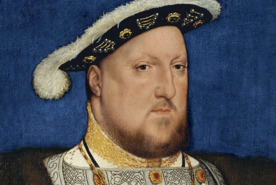 Hans Holbein the Younger, Portrait of Henry VIII of England, ca. 1537, Museo Nacional Thyssen-Bornemisza, Madrid, Spain. 
