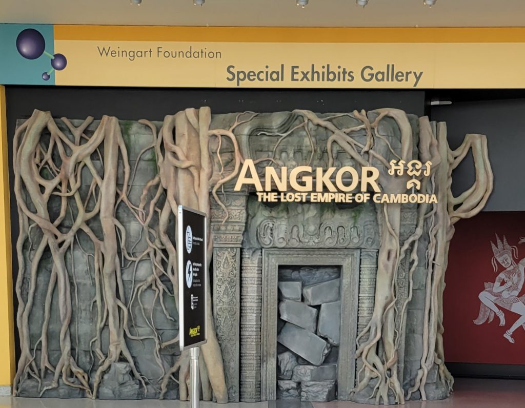 Angkor: The Lost Empire of Cambodia, California Science Center, Los Angeles, CA, USA