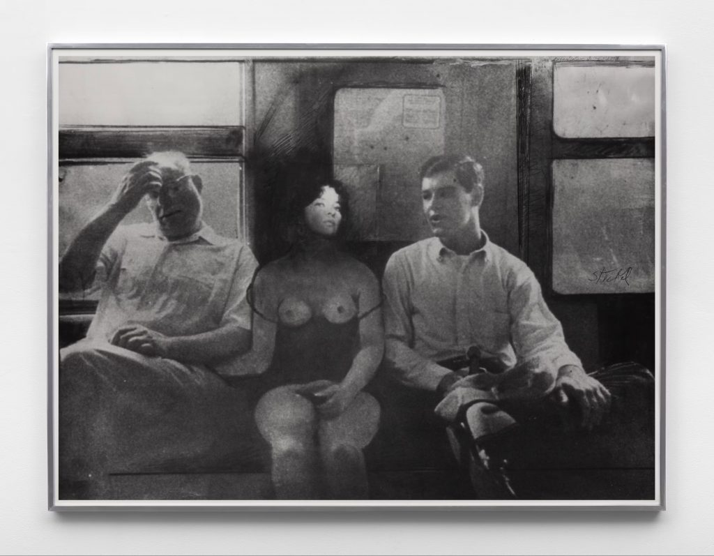 Anita Steckel: Anita Steckel, Subway, c. 1969-1974, Hannah Hoffman Gallery, Los Angeles, CA, USA.
