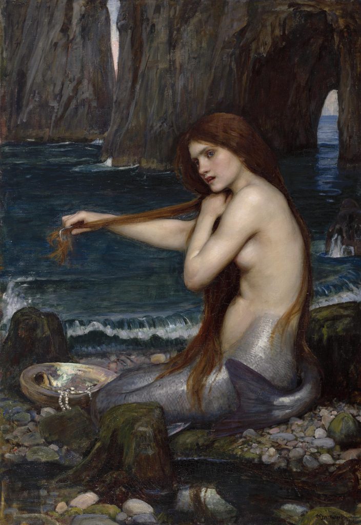 John William Waterhouse, A Mermaid, 1900, Royal Academy, London, UK.