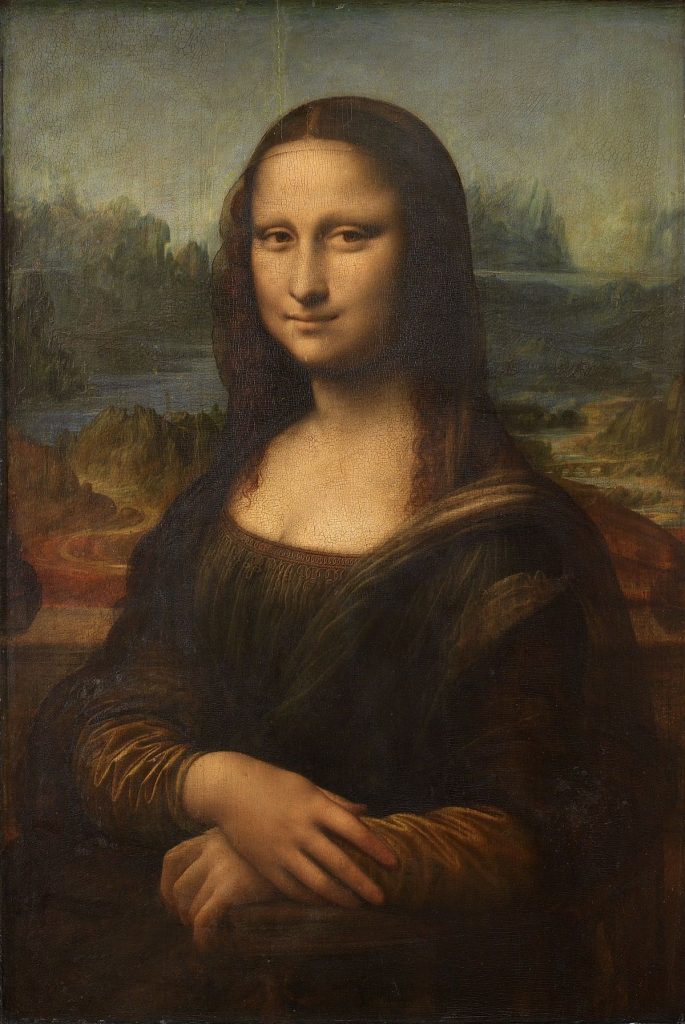 Botero's masterpieces: Leonardo da Vinci, Mona Lisa, 1503, Louvre, Paris, France.
