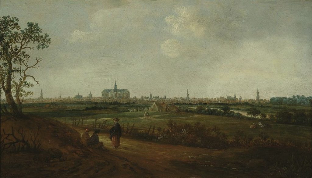 Haarlem in the Dutch Golden Age: Reyer Claesz Suycker, View of Haarlem, ca. 1630s, Frans Hals Museum, Haarlem, Netherlands.