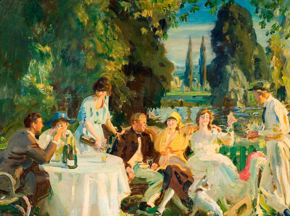 alfred munnings: Alfred Munnings, Tagg's Island; The Potteries Museum & Art Gallery, © the estate of Sir Alfred Munnings, Dedham, UK