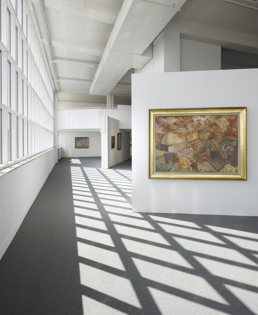 View of a room in Mu.ZEE, Ostend, Belgium. Photo by Steven Decroos/Museum's website.
