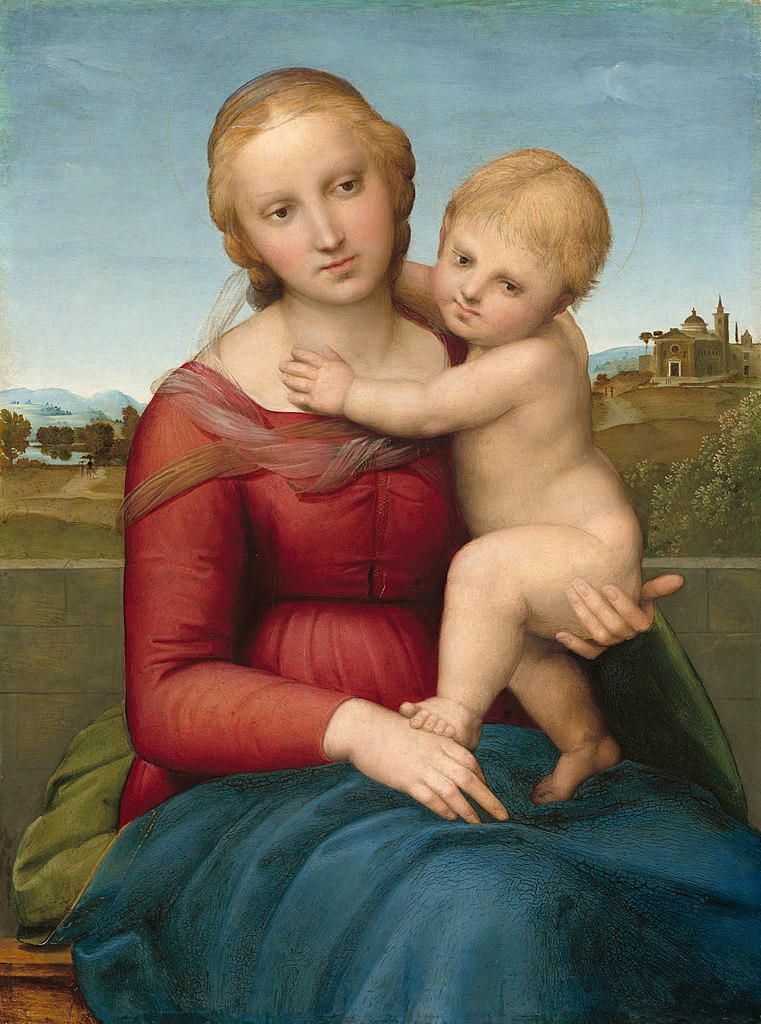 Raphael, Madonna and Child, c. 1505, National Gallery of Art, Washington, DC, USA.