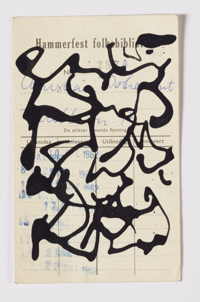Christian Dotremont: Christian Dotremont, Logogramme au texte incertain, 1962, Royal Museums of Fine Arts of Belgium press release.
