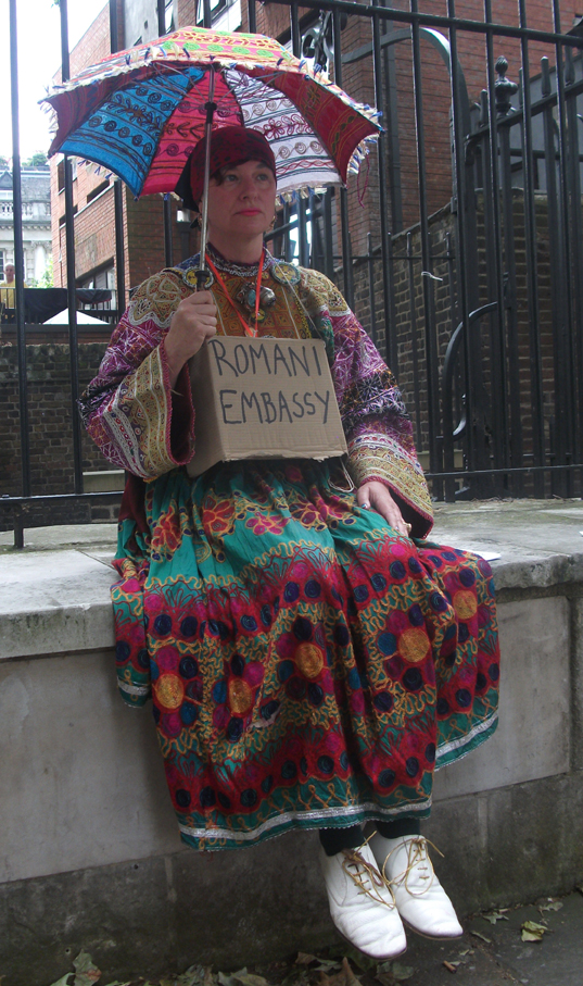 Delaine Le Bas: Delaine Le Bas, Romani Embassy, 2015, London, UK. Artist’s website.
